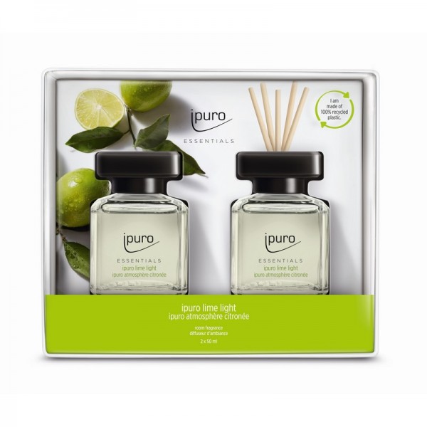ipuro Lime Light Geschenkset 2x50ml - Essentials