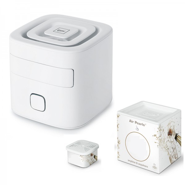 ipuro Air Pearls Cube - Elektrischer Duftspender inklusive Duftkapseln