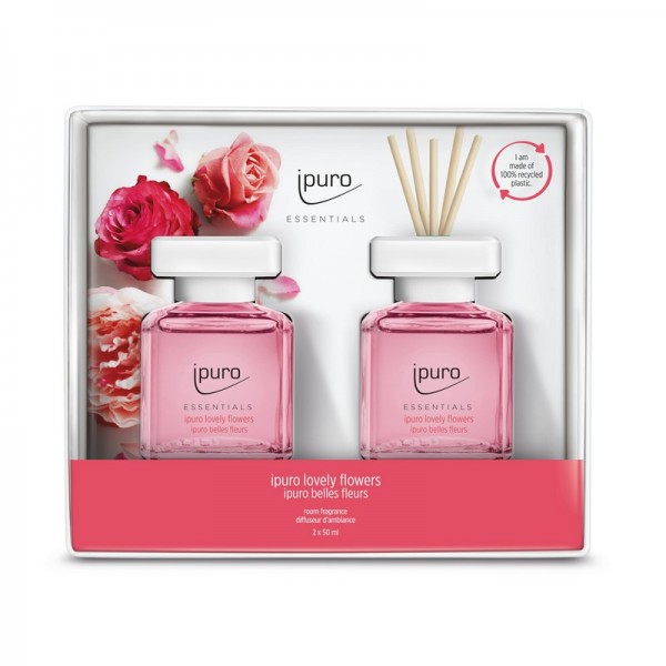 ipuro Lovely Flowers Geschenkset 2x50ml - Essentials