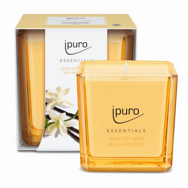 ipuro Essentials Soft Vanilla Duftkerze 125g