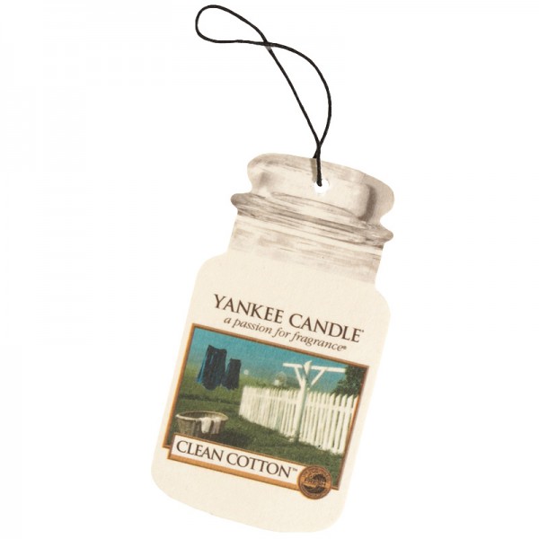 Yankee Candle Autoduft Clean Cotton - Car Jar