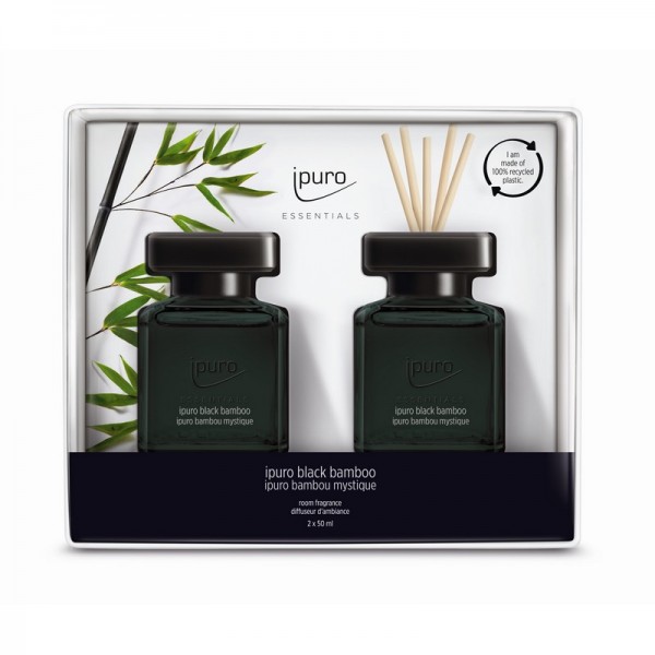 ipuro Essentials Black Bamboo Geschenkset 2x50ml