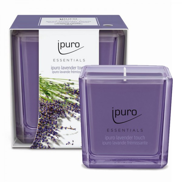 ipuro Essentials Lavender Touch Duftkerze 125g