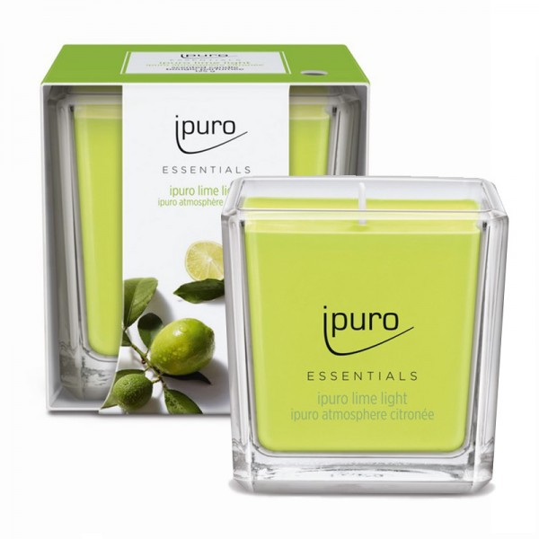 ipuro Essentials Lime Light Duftkerze 125g